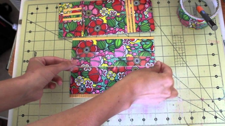 How to make a duct tape tri-fold bi-fold wallet! (tri-bi fold wallet!)
