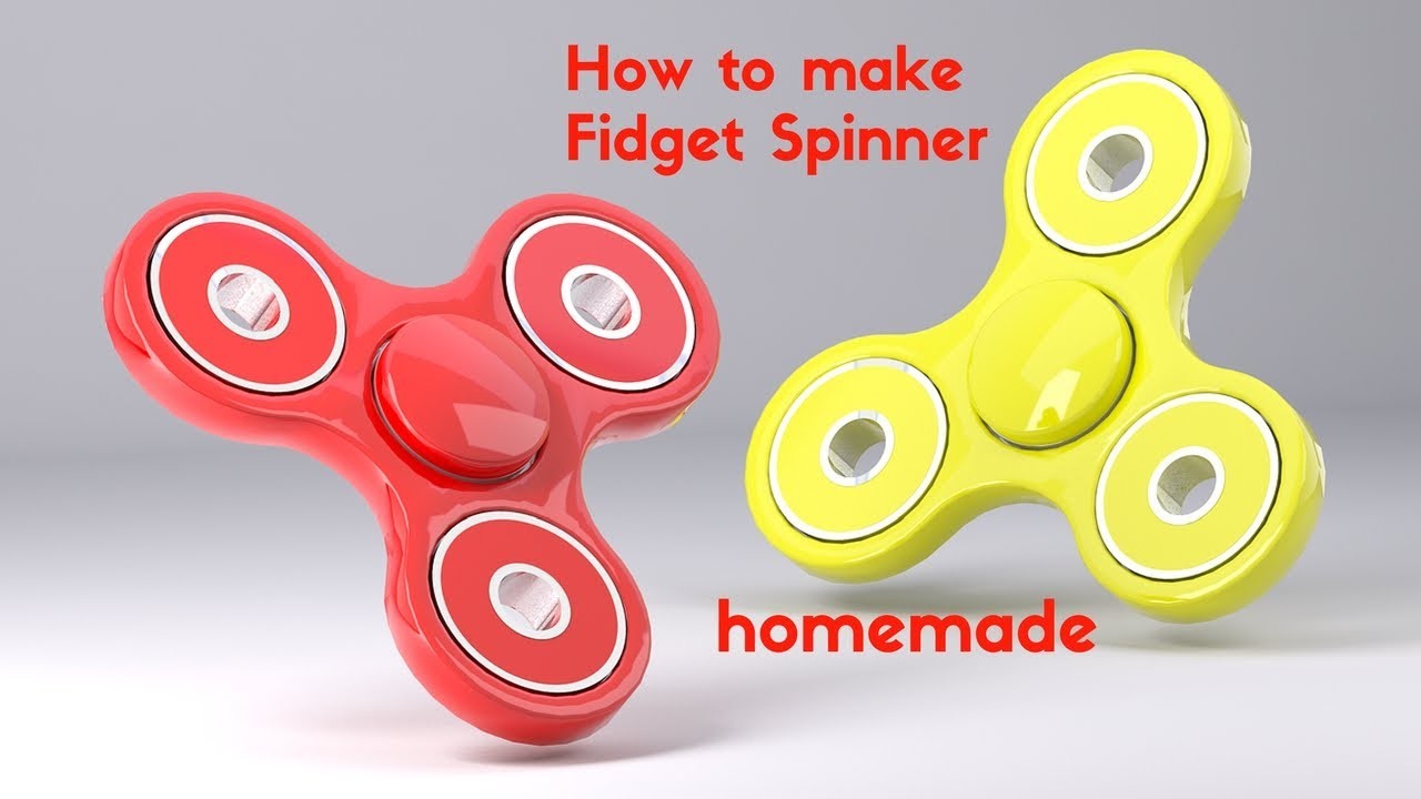 HOW TO MAKE A PAPER FIDGET SPINNER WITHOUT BEARINGS