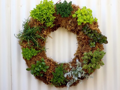 How to make an Herb Wreath