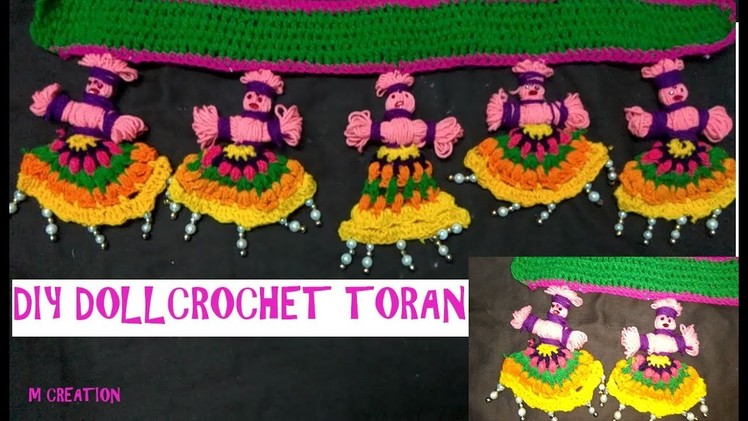 How to make crochet toran.diy doll crochet toran