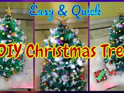 How To Make DIY Christmas Tree Easily At Home | Christmas Decoration Ideas