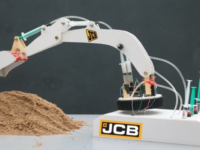 ????How To Make JCB Excavator At Home