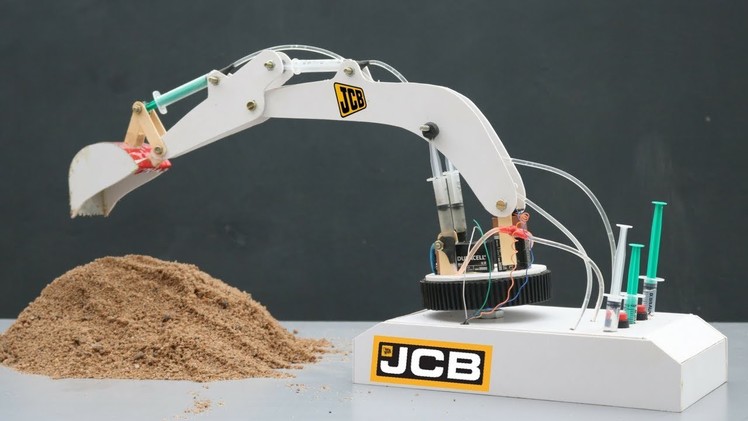 ????How To Make JCB Excavator At Home