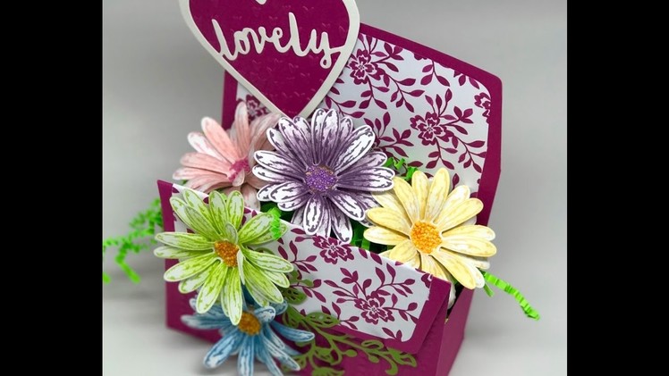 How to shape Stampin' Up! Delightful Daisy!