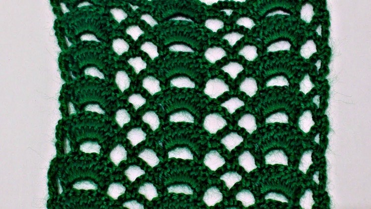 سلسلة غرز كروشي 4   point crochet