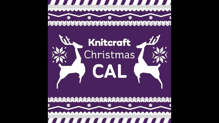 Knitcraft Christmas is crochet along part three rows 1-3