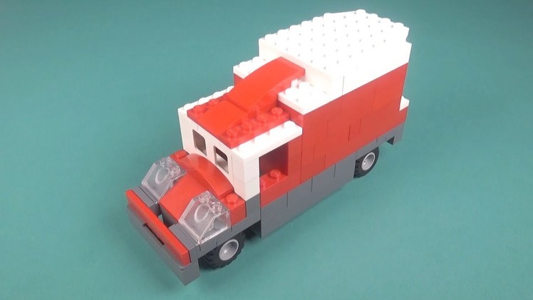 Lego Truck (014) Building Instructions - LEGO Classic How To Build - DIY