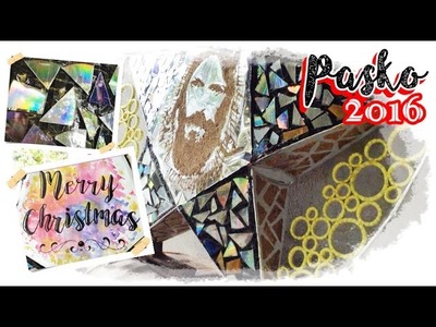 Recycled PAROL (Bamboo, CDs, atbp) ft. JESUS CHRIST Pop Art | CHRISTMAS 2016