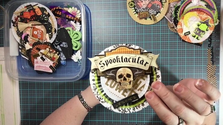 Show and Tell Halloween embellishments