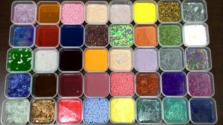 SLIMESMOOTHIE!! Mixing 40 DIY SLIMES Together!! SATISFYING SLIME