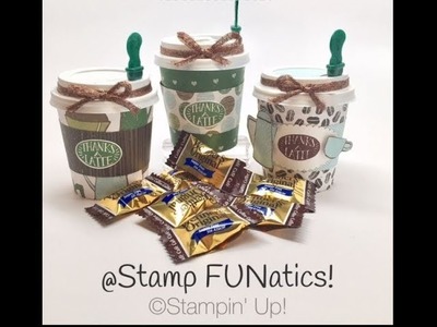 Stampin' UP! Coffee Cafe Treat cups