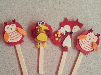 Thanksgiving Stick Puppets