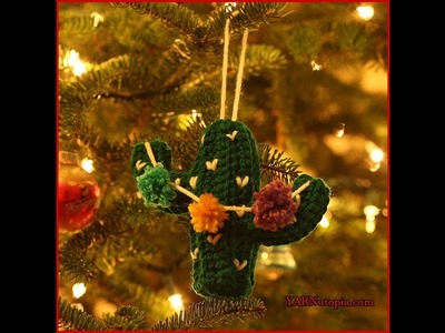 12 Days of Christmas: Cactus Ornament