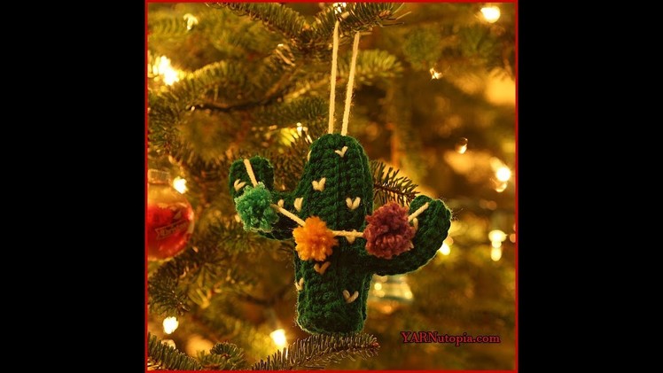 12 Days of Christmas: Cactus Ornament