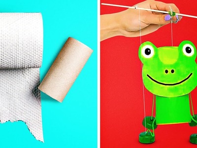 15 CREATIVE OUT-OF-WASTE MATERIAL CRAFT IDEAS