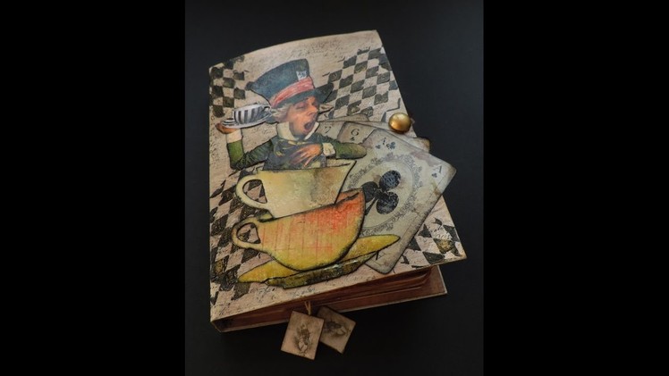 Alice in Wonderland Junk Journal