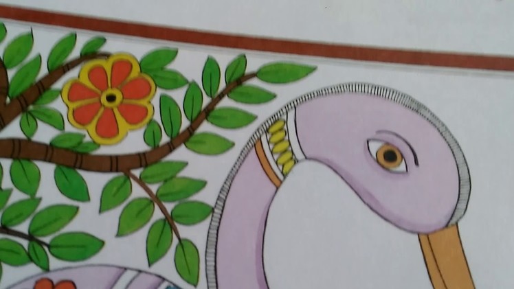 Art and craft activities Madhubani painting