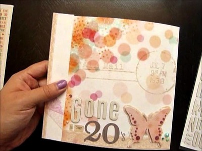 Birthday Matchbook mini album share