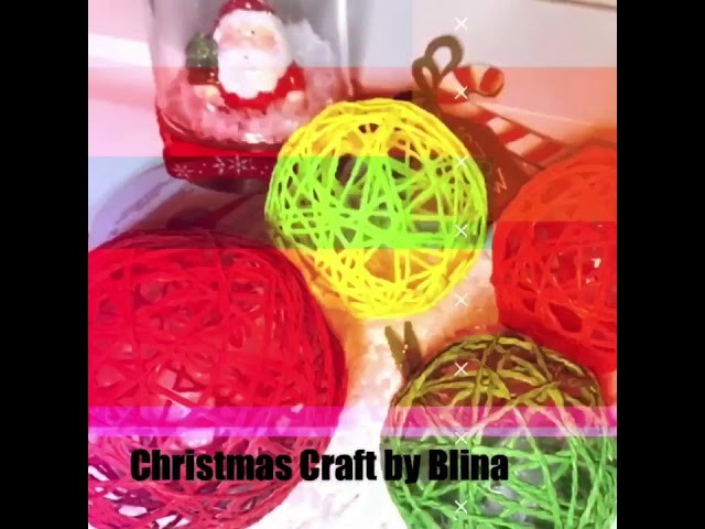 Craft Christmas Balls