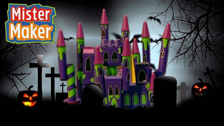 Creepy Halloween Castle! | Mister Maker