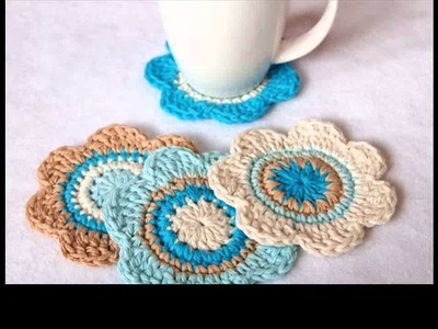 Crochet flower simple