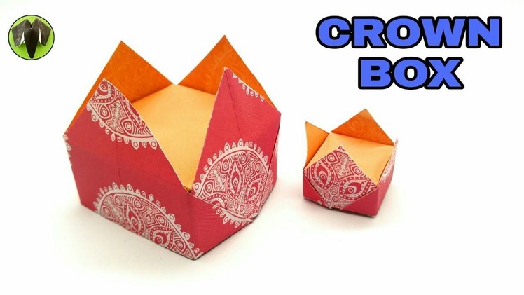 Crown Gift Box - Origami DIY Tutorial - 854