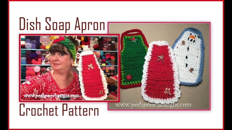 Dish Soap Apron Crochet Pattern