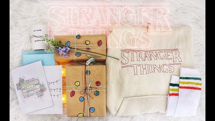 DIY Stranger Things Inspired Fandom Room Decor & Gifts ♡ | Jessica Ralson