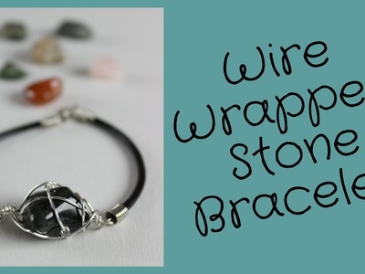 DIY Wire Wrapped Stone Bracelet with What's Up Montreal