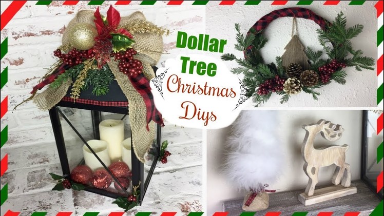 DOLLAR TREE DIY CHRISTMAS DECOR | Easy Holiday Diys | Momma from scratch