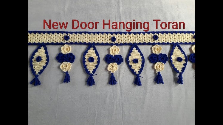 Door Hanging Toran from Woolen Handmade Toran Very Easy. Crochet  toran art