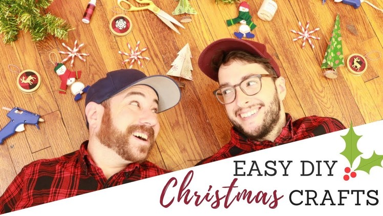 EASY DIY CHRISTMAS CRAFTS