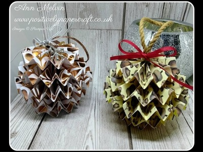 Easy Paper Pine Cone Decoration & Meet My Baby Bunny!!