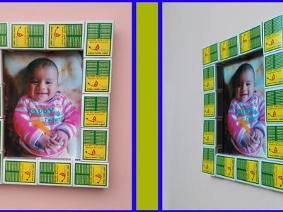 Easy Photo Frame with Match Box, Room Decor ideas using simple craft trick #2