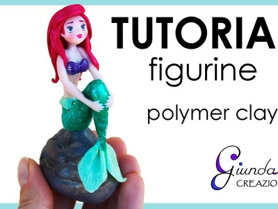 [ENG] DIY Ariel polymer clay figurine - Tutorial Ariel fimo