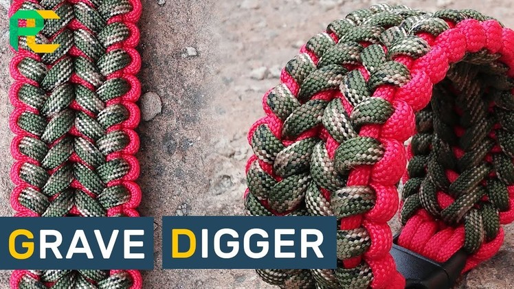 Grave Digger Paracord Bracelet