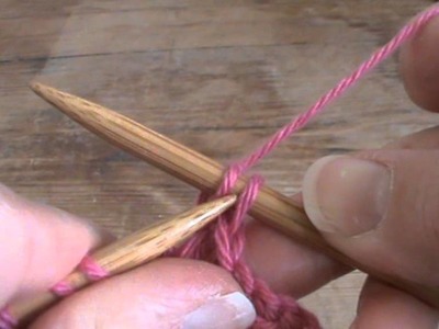 How to cast off bind off)