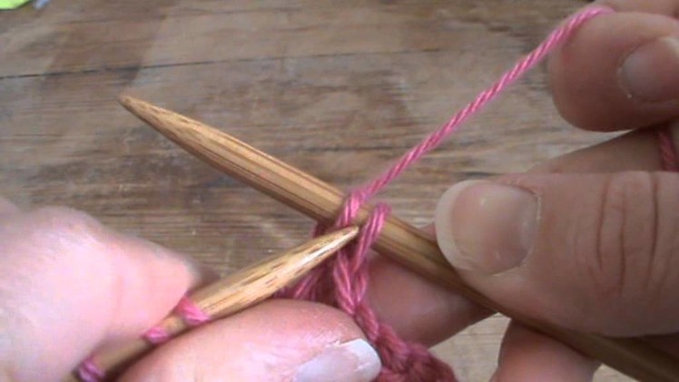 How to cast off bind off)