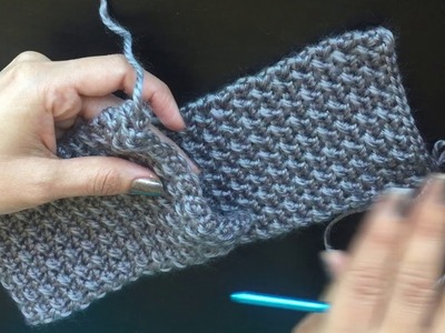 How to Crochet a Headband - Malayalam Crochet Tutorial