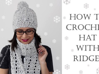 How To Crochet for Beginners | Hat with Ridges