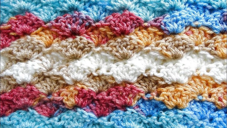How to Crochet the Shell Stitch - Right Handed Crochet Tutorial