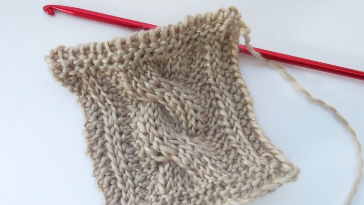 How to Crochet Tunisian Cables