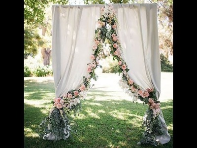 How to DIY leaves and Flowers Trim Curtain (tutorial)