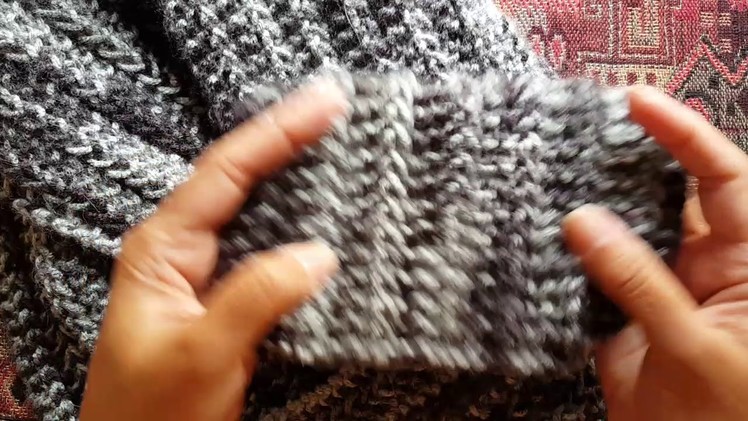 How to knit the 1-row repeat scarf: a Knittycat's Knits tutorial