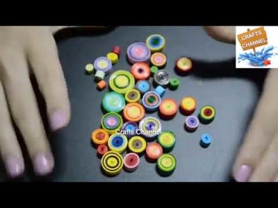 How to make a Paper Quilling Necklace - Birthday Gift Idea - DIY Crafts Tutorials -Crafts channel