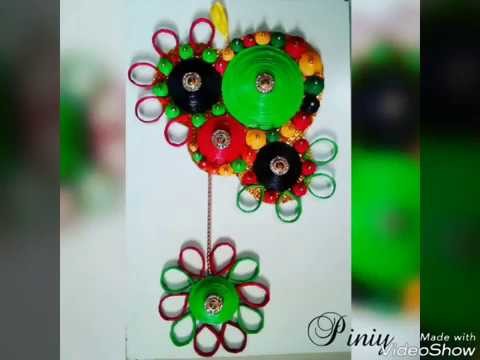 How to make a wall hanging Art from newspaper | Creative Stuffs #1 | by Piniy