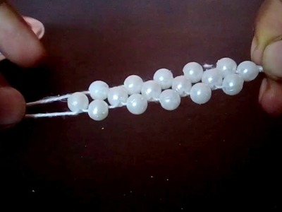 How to make bridal necklace.pearls necklace.DIY.choker.home made