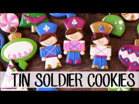 How to Make Decorated Tin Soldier Sugar Cookies