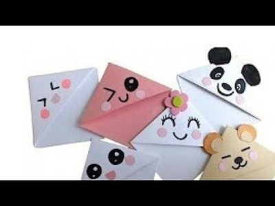 How to make different types of bookmarks|how to make bookmarks|cute emoji face bookmark