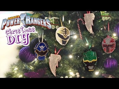 How To Make Power Rangers Christmas DIY! Easy Ornaments Decorations Tutorial!